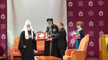 Pope Tawadros wins prize for unity of Orthodox nations