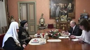 President Putin receives Pope Tawadros 2