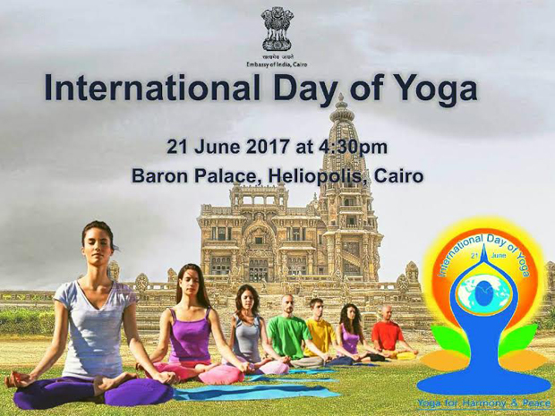 International Day of Yoga in Egypt