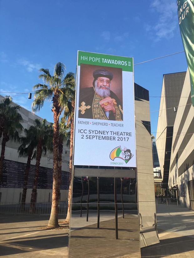 Sydney welcomes Pope Tawadros