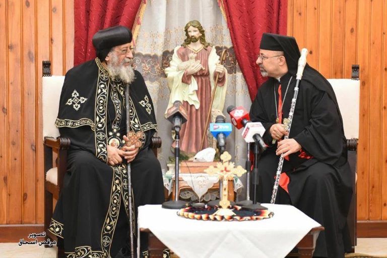 Copts wish other Churches Happy Christmas