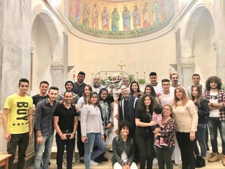 Anba Barnaba says Mass in Catania – Watani