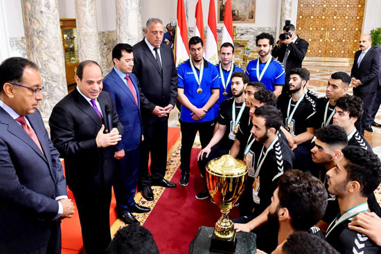Egypt’s handball under-19s historic win
