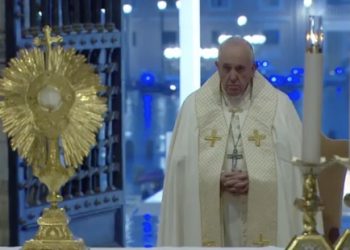 Pope Francis: “Why are you afraid?”