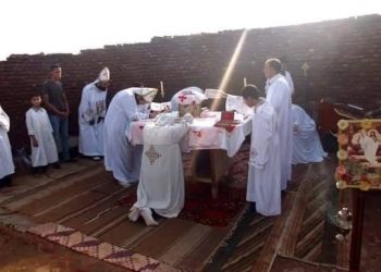 Holy Family Mass celebrated by would-be martyr priest at ancient site