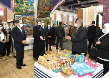 3rd edition of heritage handcraft exhibition “Turathna” opened by President Sisi