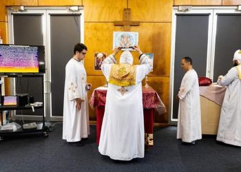 First Coptic Orthodox Liturgy celebrated at prison outside Egypt