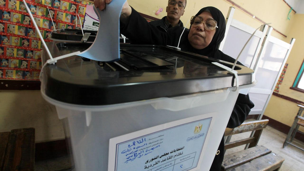 Egyptians choose their president