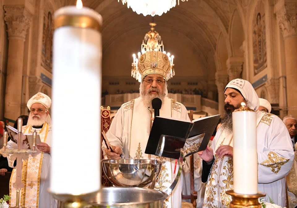 Pope Tawadros presides over Midnight Epiphany Mass in Alexandria: Feast of renewal