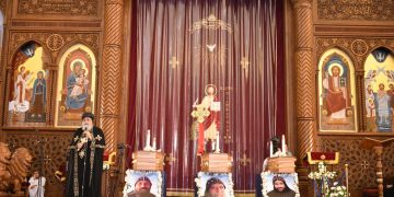 Funeral prayers and burial in Egypt for three Coptic monks murdered in Johannesburg