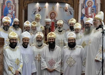 First child christened in newly opened St Macarius’s in Nashville named Macarius