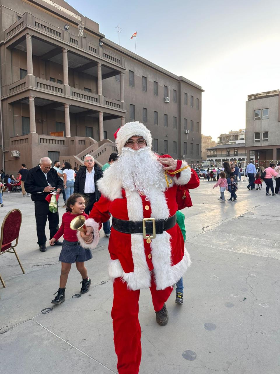 Christmas sparks up Cairo 