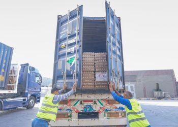 1000 tons relief from Egypt to Lebanon