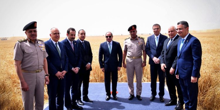 Sisi Inaugurates Egypt’s New Delta Mega Project