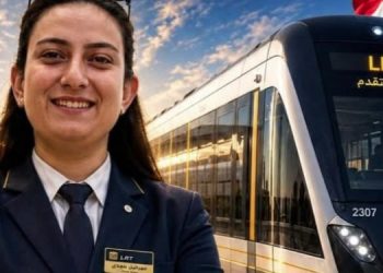Mohrail Magdy: first Egyptian female LRT train operator